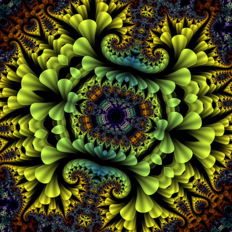 Fractal Flower #116