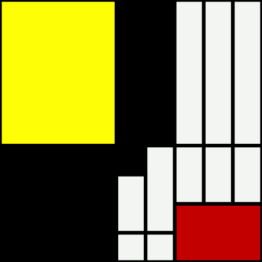 Mondrian Ticket  #16