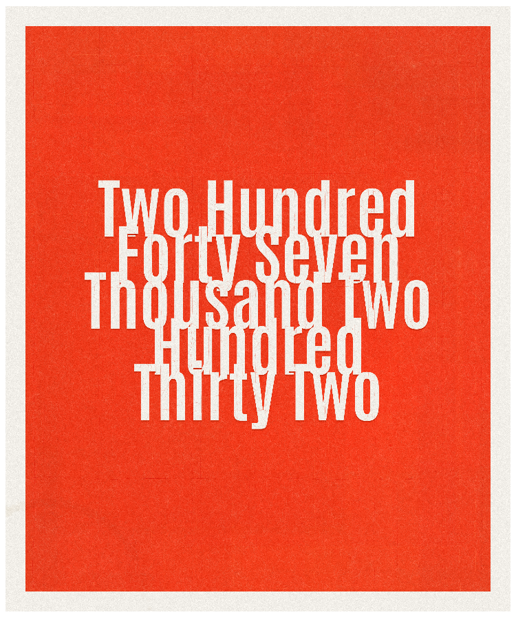 Count #247232