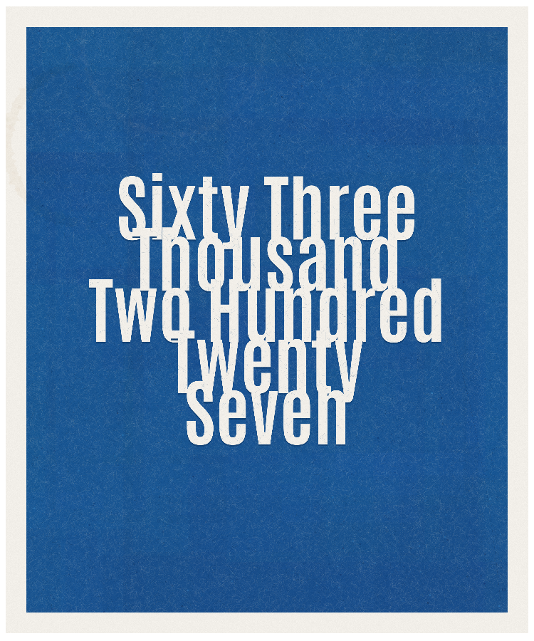 Count #63227