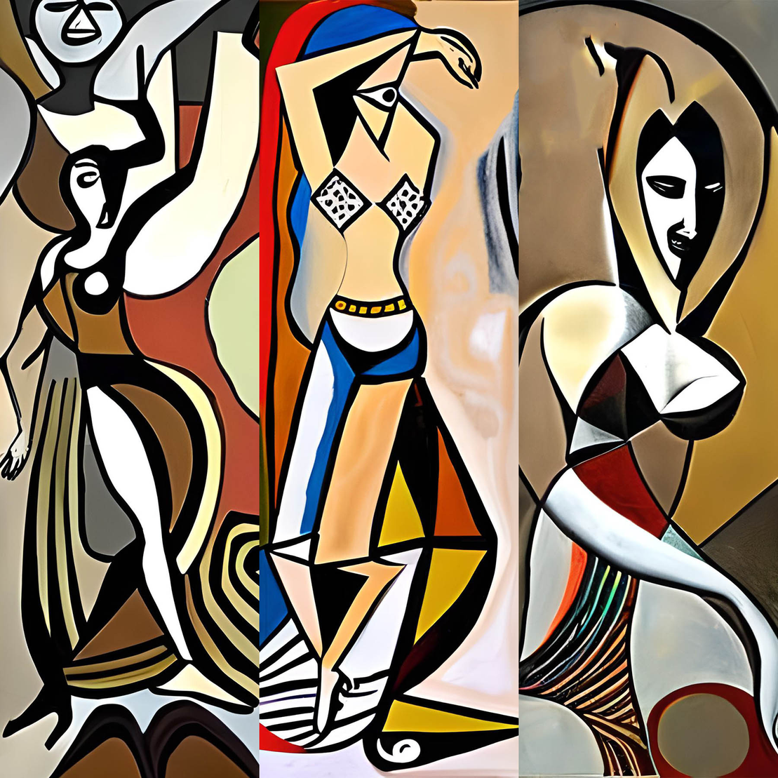 Cubism Dancers