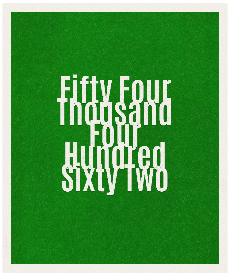 Count #54462