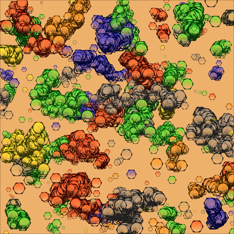 Organic Clusters #18