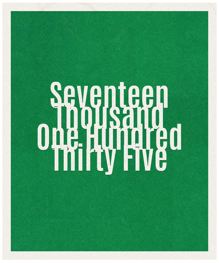 Count #17135