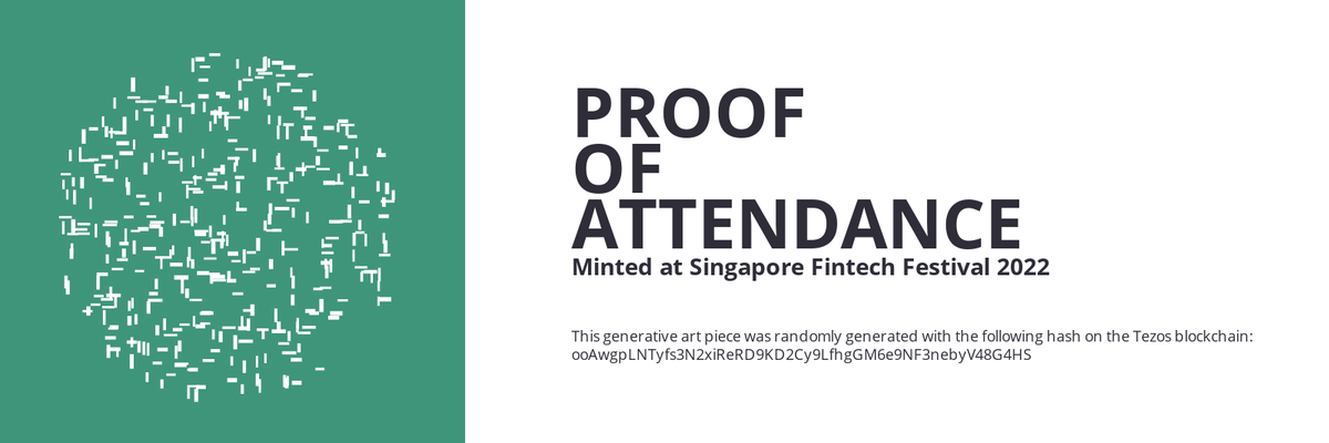 SFF2022 Proof of Attendance Token #612