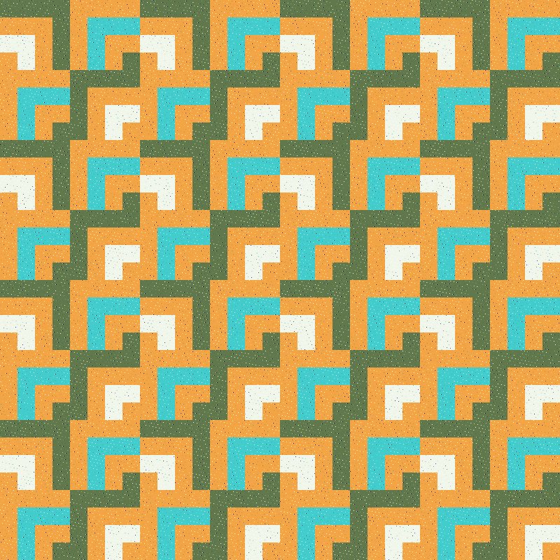 Regular Tile painting #24