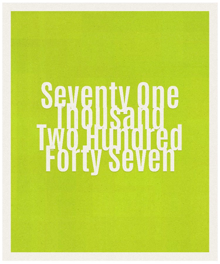 Count #71247
