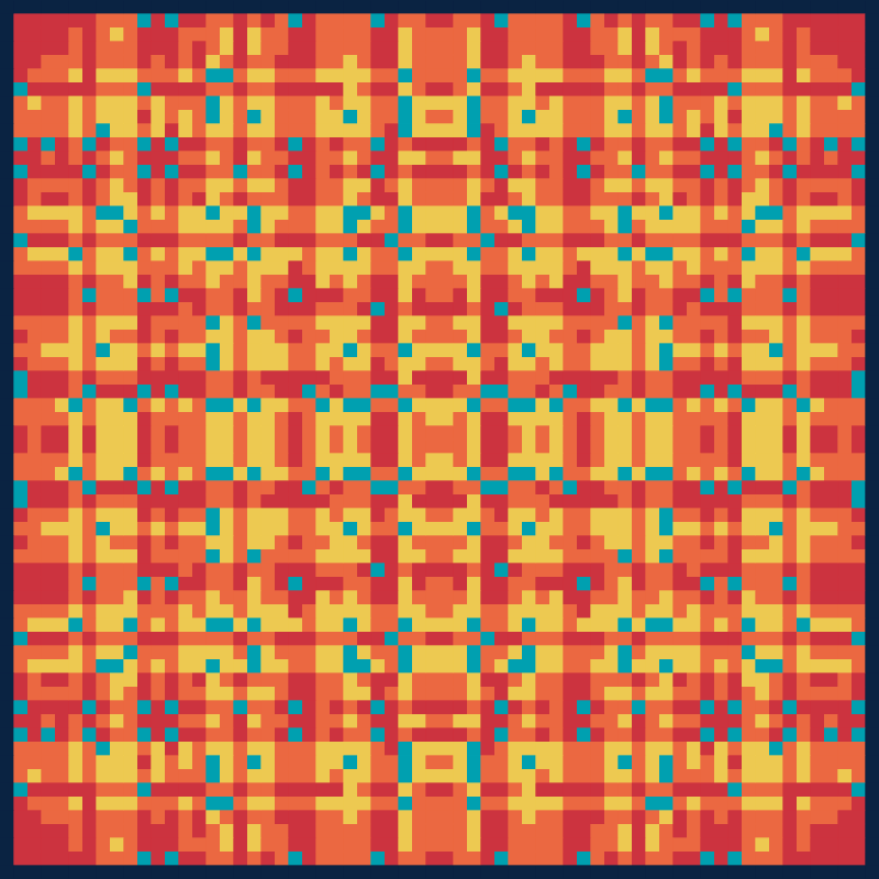 Pixel Mandala #36