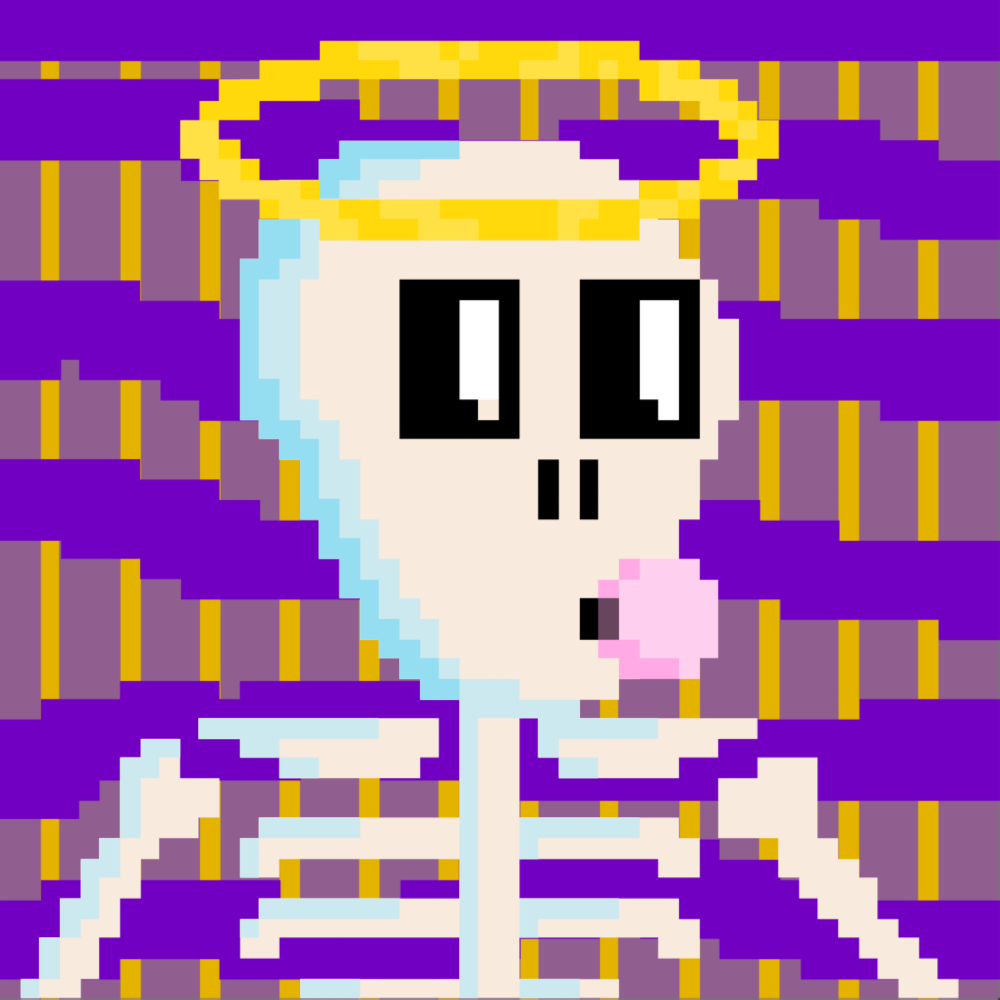 PIXEL SKULLETTI 1 #292