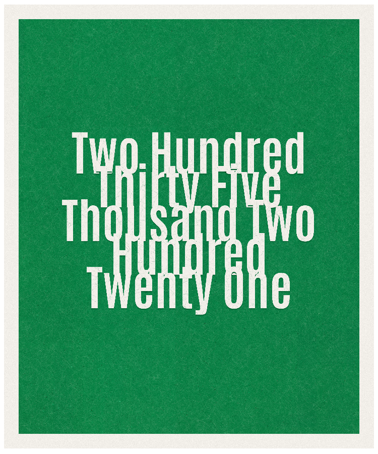 Count #235221