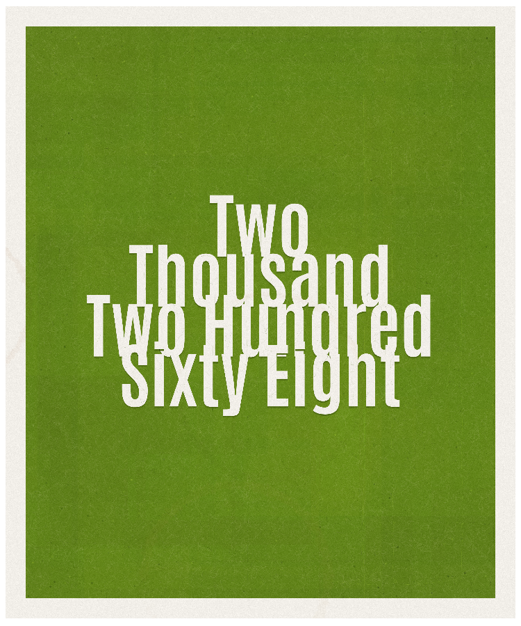 Count #2268