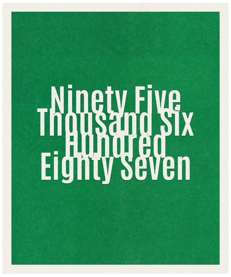 Count #95687