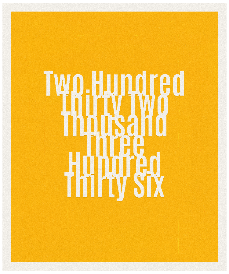 Count #232336
