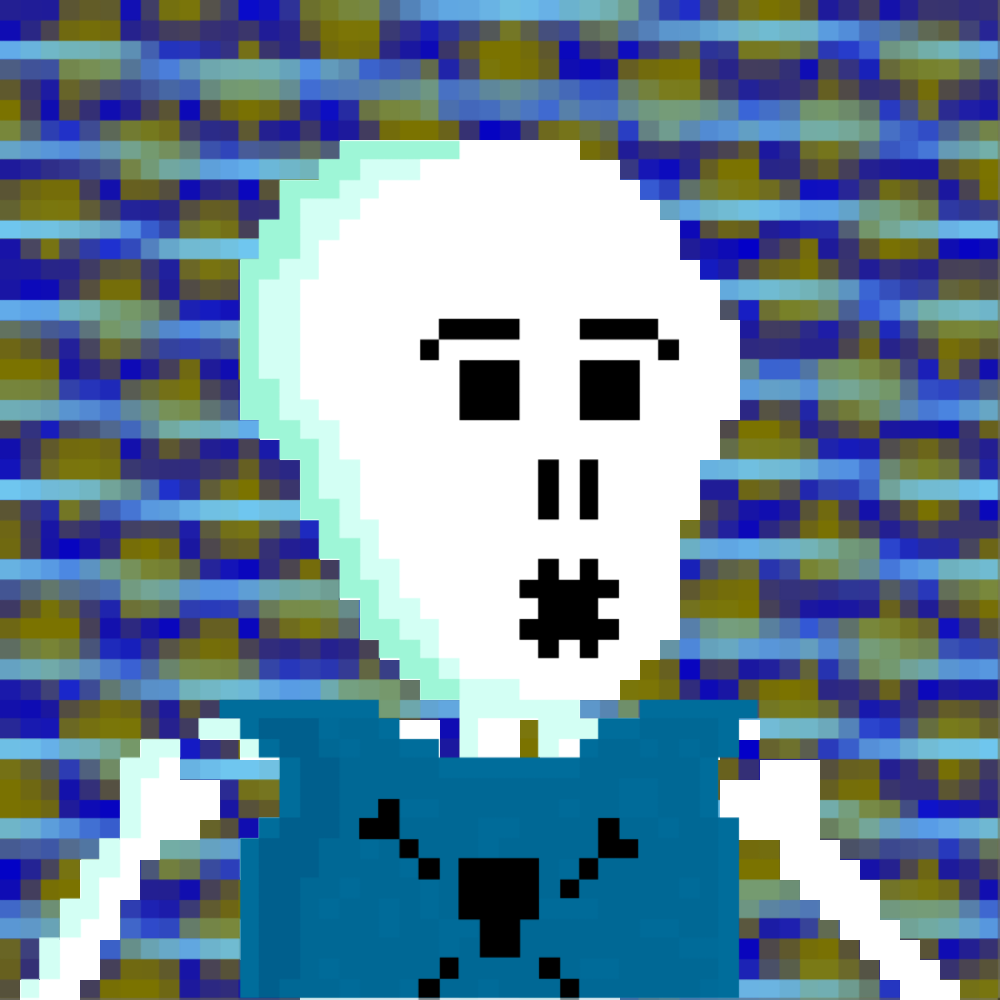 PIXEL SKULLETTI 1 #266