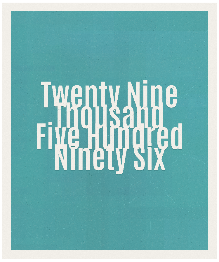 Count #29596