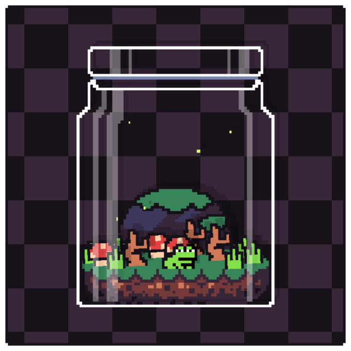 Toad Terrarium #118