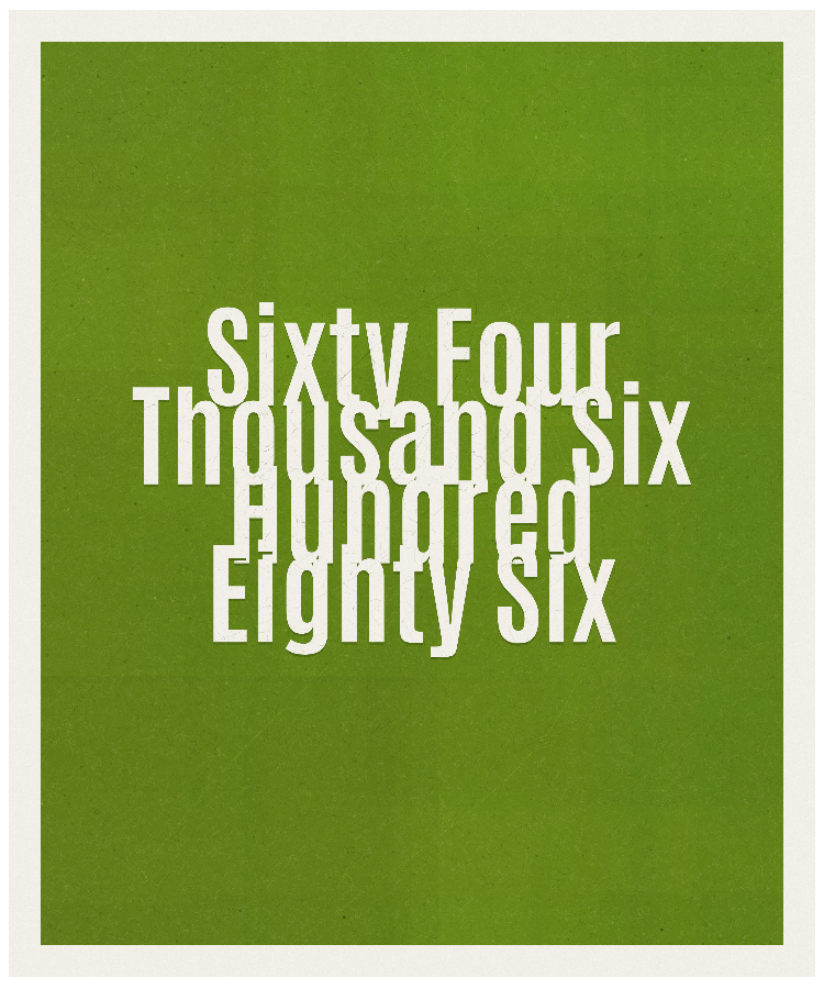 Count #64686