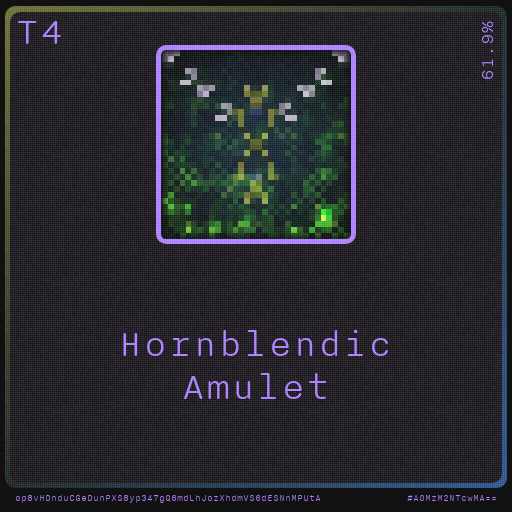 Gear for your quests - Amulet #26