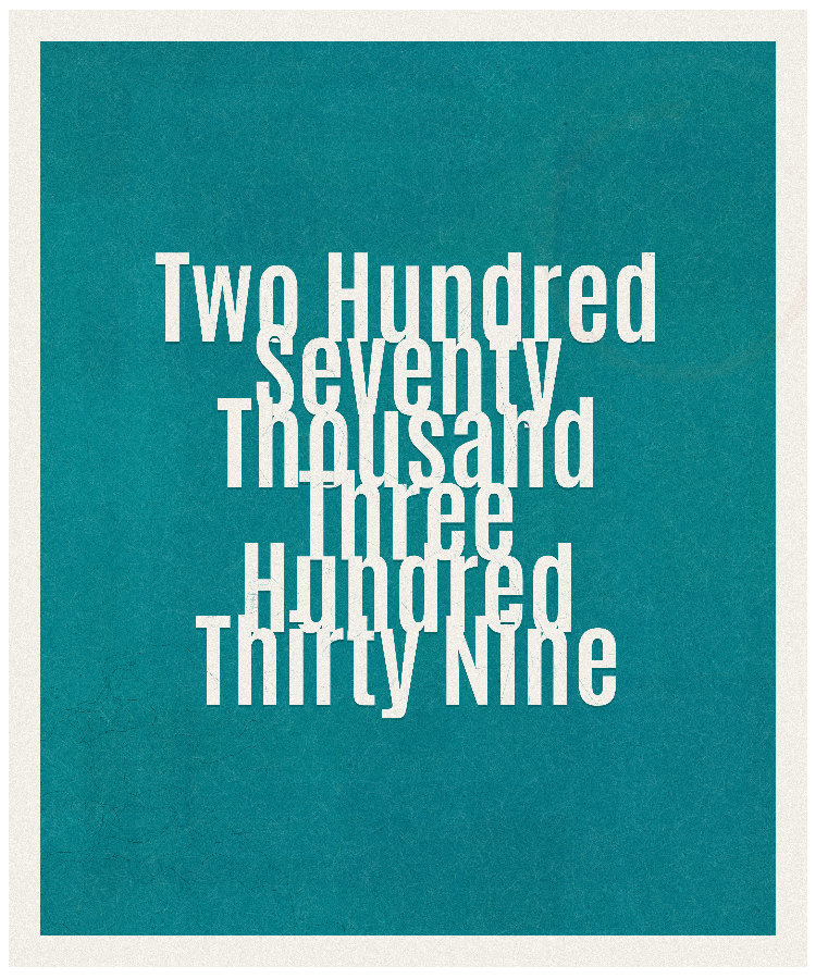 Count #270339