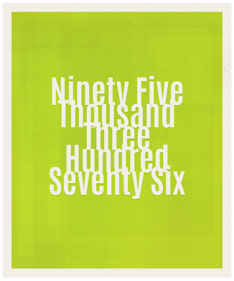 Count #95376