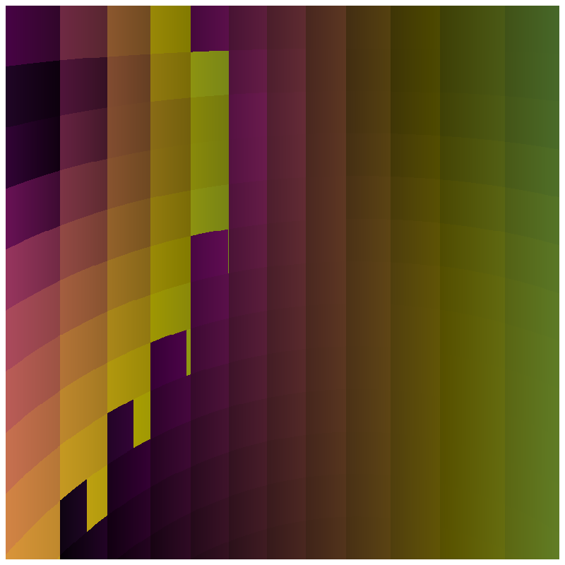 Deluxe Gradient Pixels #18