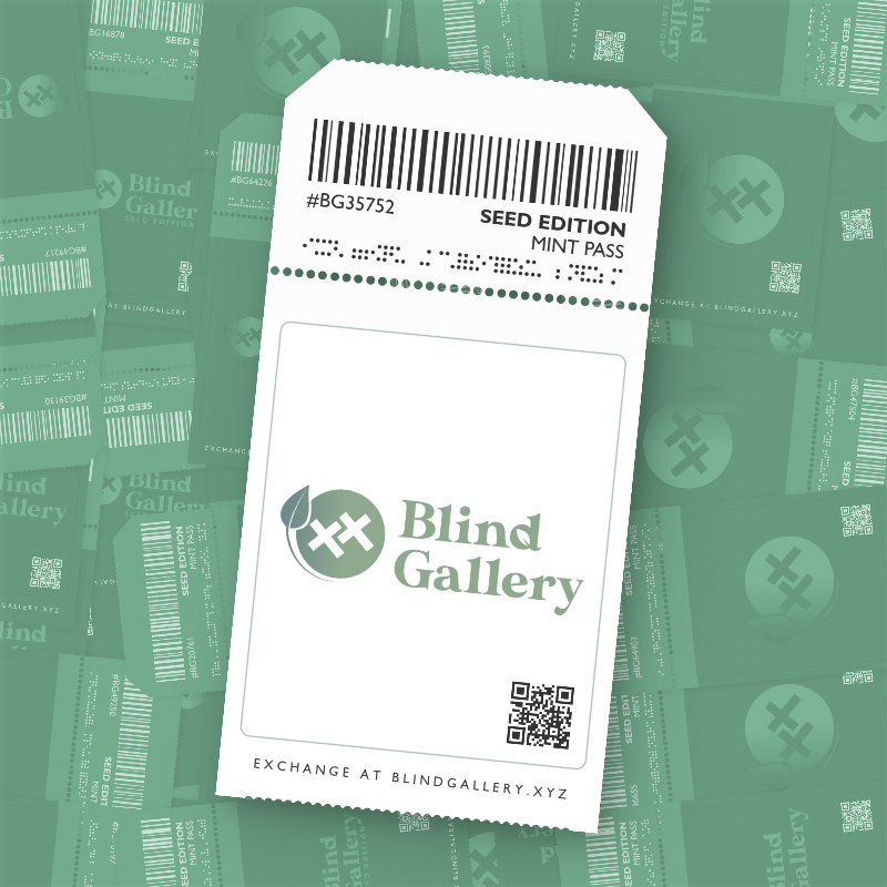 Blind Gallery Mint Pass (Seed Edition) #204