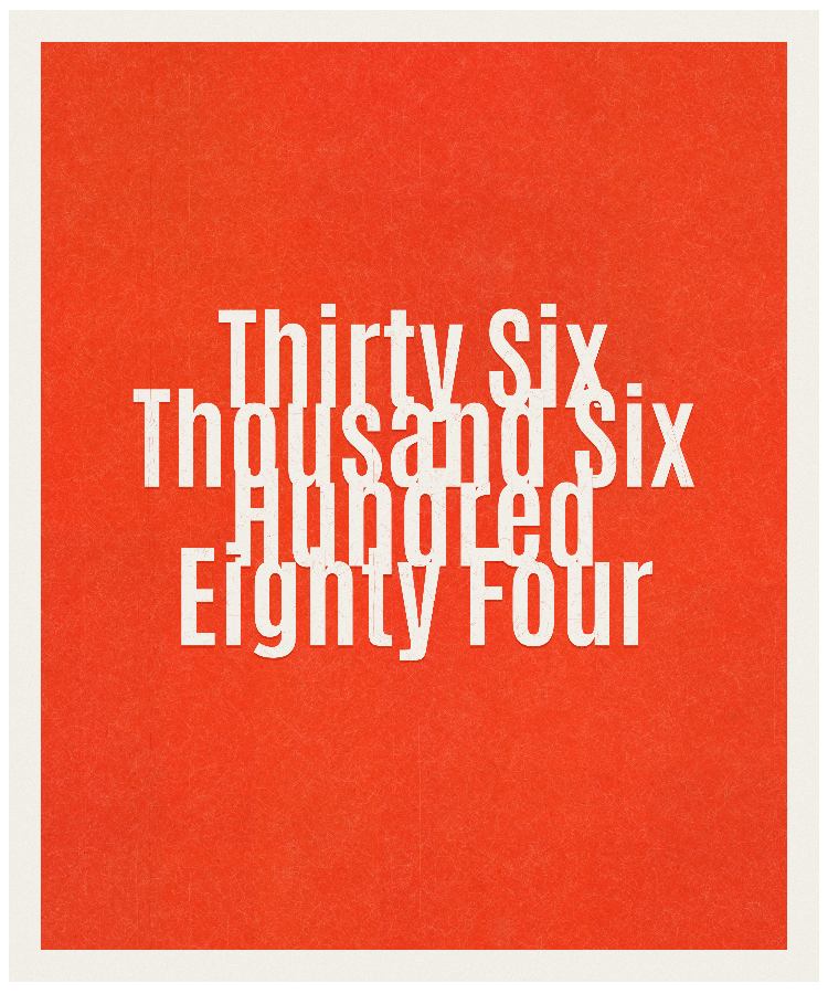 Count #36684