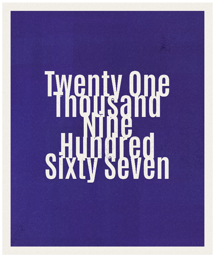 Count #21967