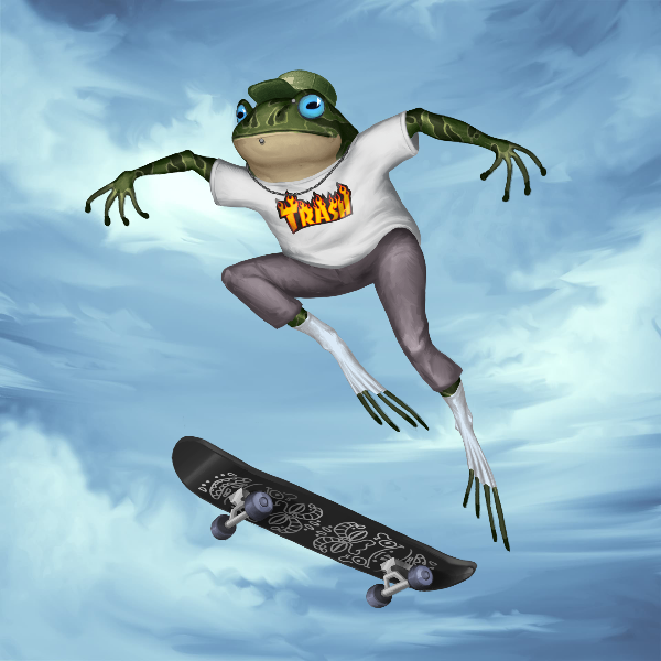 SKATER FROGS 🐸 #18