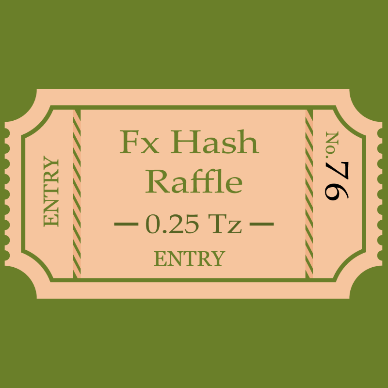 Tezos Raffle Ticket #4