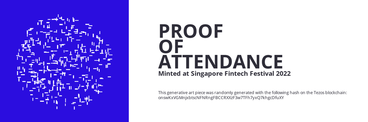 SFF2022 Proof of Attendance Token #290