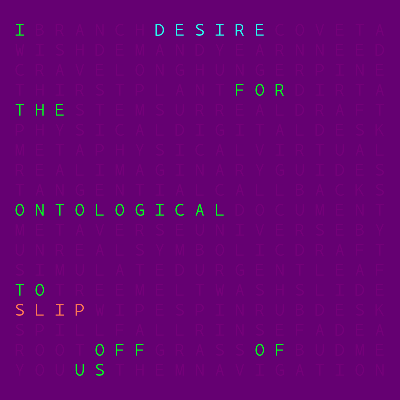 I wish for the metaverse ... #126
