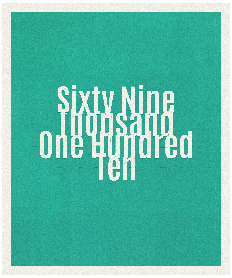 Count #69110