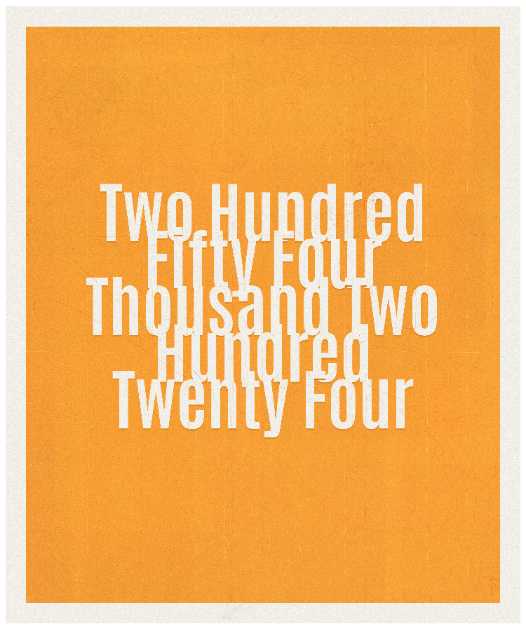 Count #254224