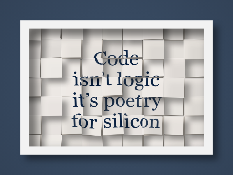 The Metaphor Machine #274