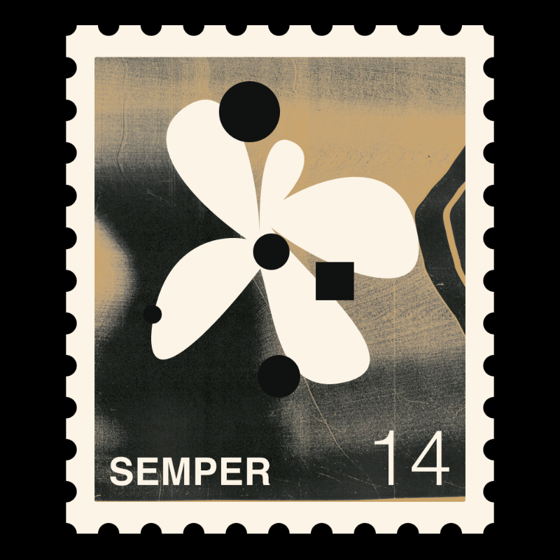 Postage stamp - Snowflakes #38