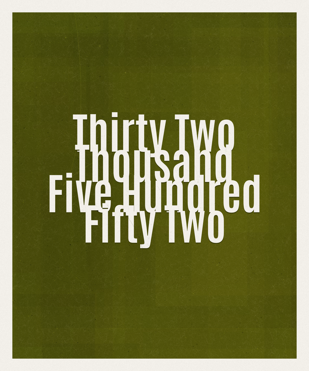 Count #32552
