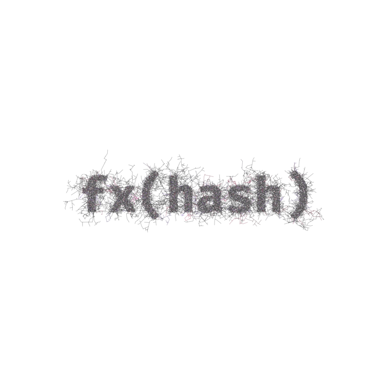 FXHASH Generative Logo #768