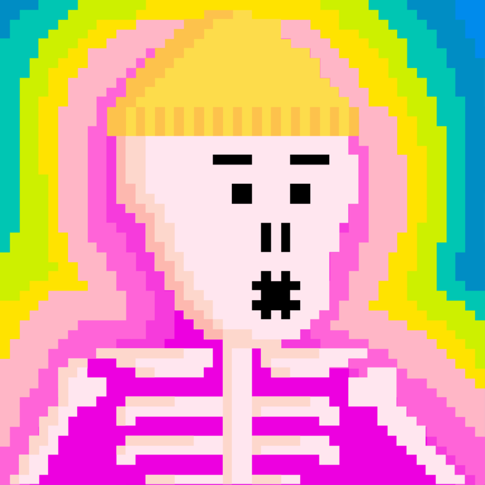 PIXEL SKULLETTI 1 #189