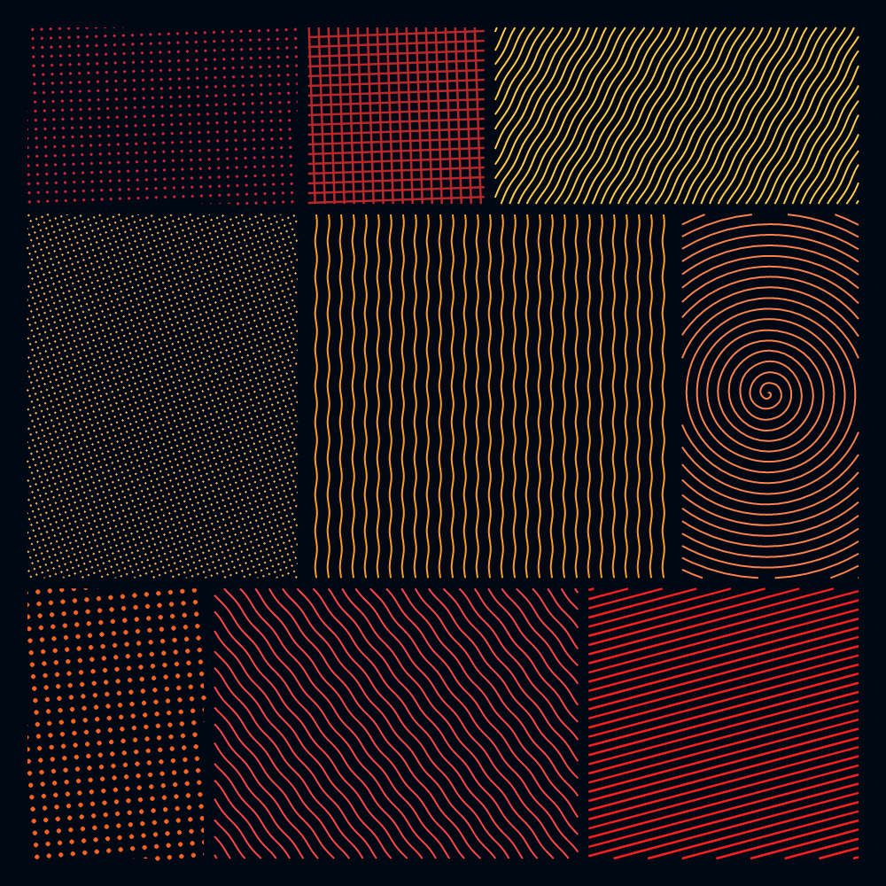 Pattern Grid  #10