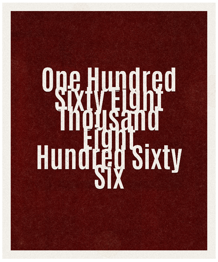 Count #168866