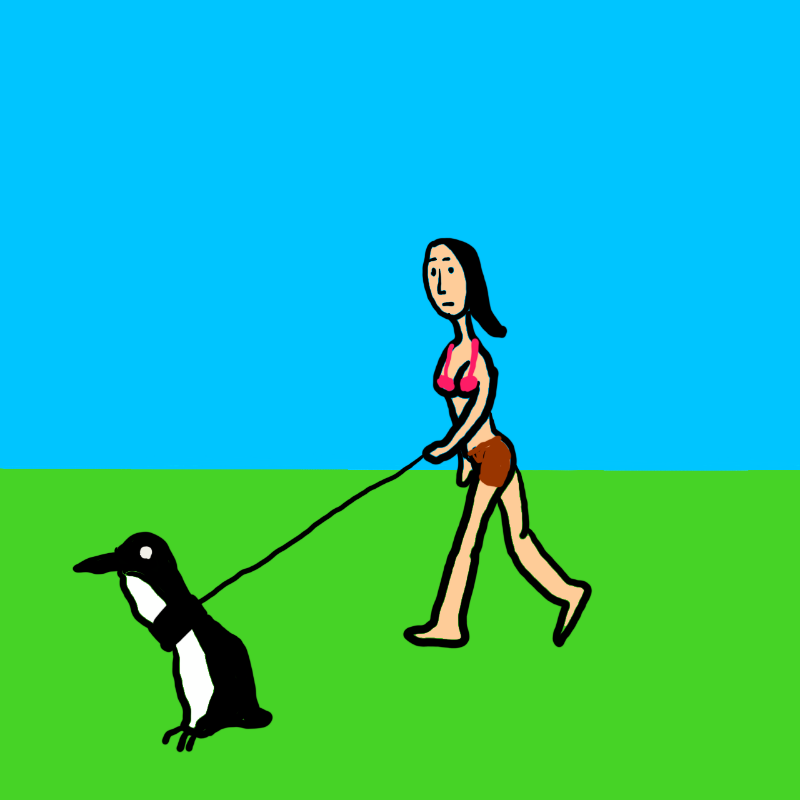 wALKING A DOG #68