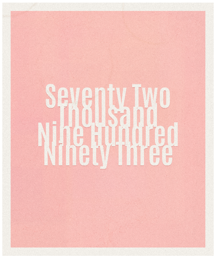 Count #72993
