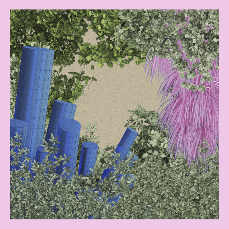 Geo-forest #3dart #25