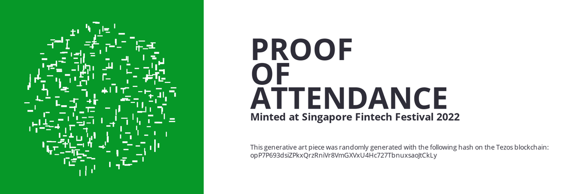 SFF2022 Proof of Attendance Token #1459