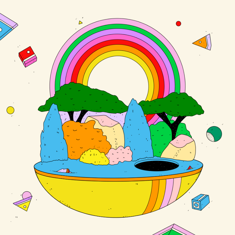 🌈🌴🪐 #197