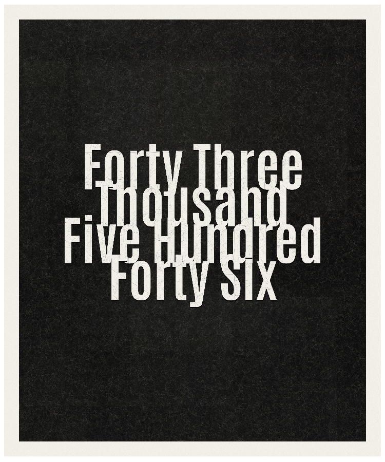 Count #43546