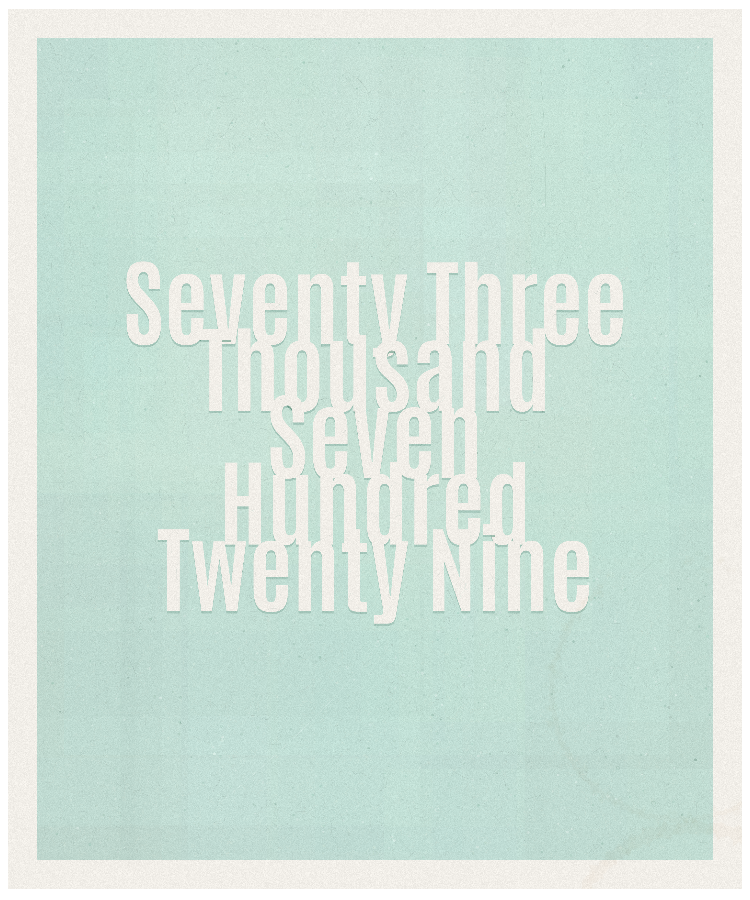 Count #73729