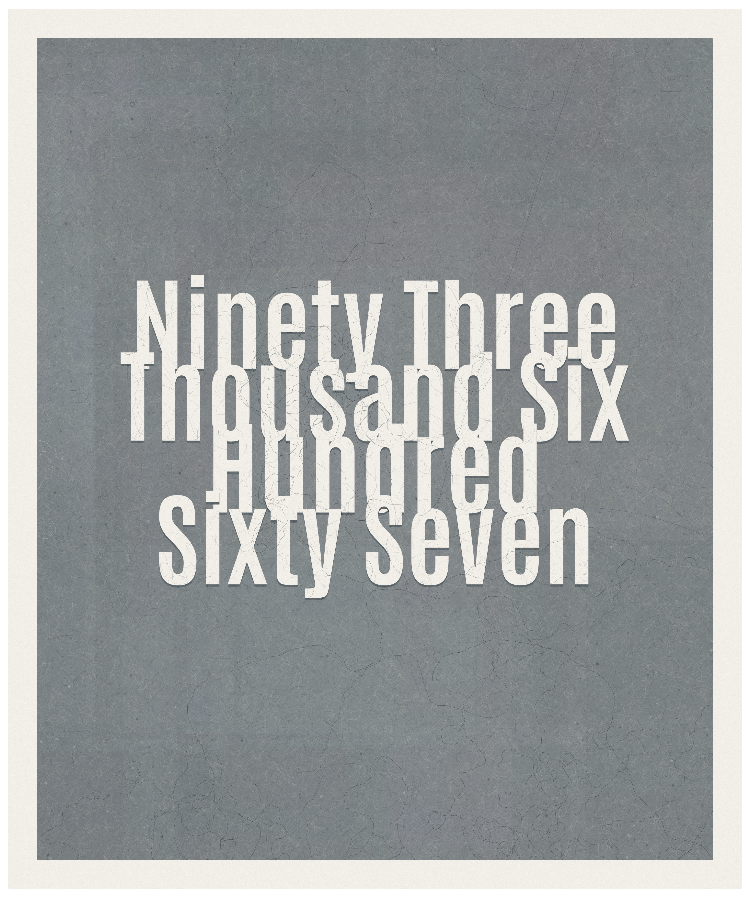 Count #93667