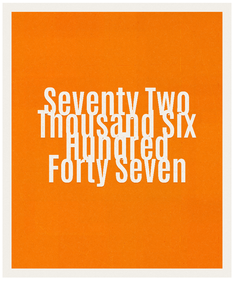 Count #72647